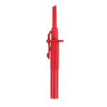 Sonde t�lescopique � crochet de test pour multim�tre � prise banane de 4 mm (rouge)