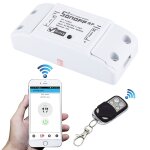 Sonoff 433mhz bricolage wifi smart tlcommande sans fil minuterie module power switch avec 4 touches ...