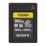 Sony cfexpress type a 960gb tough r / w 1800 / 1700mbs ceag960t