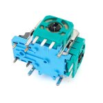 Pour sony ps4 / microsoft xbox one ml - ps4007 poign�e joystick 3d, couleur: bleu bleu bas