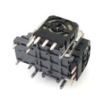 Pour sony ps4 / microsoft xbox one ml - ps4007 poigne joystick 3d, couleur: noir noir bas