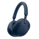 Sony wh - 1000xm5 bluetooth wireless over - ear headphones, bt 5. 0, tws, noise cancelling, blue eu