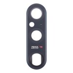 Pour sony xperia 1 v cache d'objectif d'appareil photo d'origine (noir)