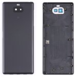 Pour sony xperia 10 coque arrire de batterie d'origine (noire)