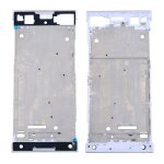 Pour sony xperia xa1 bo�tier avant cadre lcd cadre (blanc)