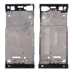 Pour sony xperia xa1 bo�tier avant cadre lcd cadre (or rose)
