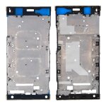 Pour sony xperia xa1 ultra face avant cadre lcd cadre lunette (or)