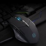 Souris filaire claire  dfinition macro inphic pw1 game mute, longueur du cble: 1, 5 m (version de ...