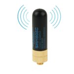 Srh805s le plus court sma - f perempuan vhf + uhf radio bande double antenne, antenne longueur: 4. 5cm ...