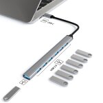 Station d'accueil 7 en 1 usb3. 0 hub multifonctionnel pour ordinateur portable (interface de type c)