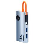 Station d'accueil hub multifonction portable rock tr25 4 en 1 usb - c / type - c vers usb 3. 0x4 Station d'accueil hub multifonction portable rock tr25 4 en 1 usb - c / type - c vers usb 3. 0x4