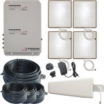 Stella doradus - booster / r�p�teur / amplificateur dual - band gsm + 3g 900 / 2100 mhz 4 antennes internes ...