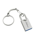 Stickdrive 16gb usb 3. 0 high speed creative love lock metal u disk (silver grey)