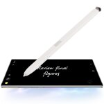 Stylet capacitif  cran tactile pour galaxy note 10 (blanc)