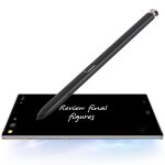 Stylet capacitif  cran tactile pour galaxy note 10 (noir)