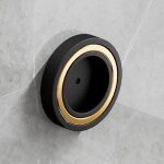 Support de buse d'air en aluminium pour sèche - cheveux dyson / laifen (noir et or) Support de buse d'air en aluminium pour sèche - cheveux dyson / laifen (noir et or)