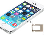 Pour le support de plateau de carte sim d origine pour iphone 5s (or) Pour le support de plateau de carte sim d origine pour iphone 5s (or)