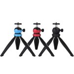 Support de trpied en plastique avec poche pour puluz 20cm et rotule  360 degrs pour tlphones intelligents ...