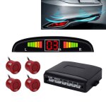 Système de radar de secours inversé de sonnerie de voiture - qualité supérieure 4 capteurs de stationnement ... Système de radar de secours inversé de sonnerie de voiture - qualité supérieure 4 capteurs de stationnement ...