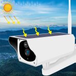 T1 - 2 version wifi 2 mgapixels camra de surveillance solaire hd tanche extrieure sans batterie et ...