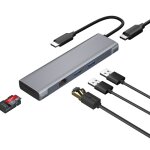 T1901 station d'accueil de type c adaptateur multifonction hd interface multimédia + rj45 + usb3. 0 x ... T1901 station d'accueil de type c adaptateur multifonction hd interface multimédia + rj45 + usb3. 0 x ...