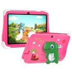 Tablette pc pour enfants c75 dinosaur 7 pouces wifi, 2 go + 16 go, android 7. 1 mt6735 octa core cpu ...