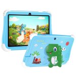 Tablette pc pour enfants wifi c75 dinosaur 7 pouces, 2 go + 16 go, processeur android 7. 1 mt6735 octa ...