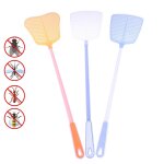 Tapette � mouches en plastique � long manche pour la maison, tapette � moustiques, livraison de couleurs ...