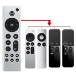 Pour télécommande apple tv 4k / hd a2169 a1842 a1625 sans voix (argent) Pour télécommande apple tv 4k / hd a2169 a1842 a1625 sans voix (argent)