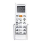 Tlcommande de remplacement pour climatiseur lg akb75215401 avec support