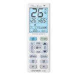 T�l�commande universelle pour climatiseur chunghop k - 3308e avec lampe torche et r�tro�clairage lcd