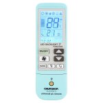 T�l�commande universelle pour climatiseur k - 209es, fonction de thermom�tre de soutien (bleu)