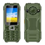 T�l�phone � clavier q6000 pour personnes �g�es, 2, 4 pouces, 6800 mah, deux lampes de poche, 21 touches, ...