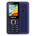T�l�phone portable uniwa e1801, 1, 77 pouces, batterie 800mah, 21 touches, prise en charge bluetooth, ...