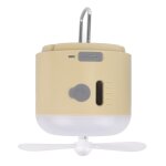 Tente de camping en plein air suspendue, lumi�re ambiante, ventilateur d'humidification par pulv�risation ...