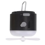 Tente de camping en plein air suspendue, lumi�re ambiante, ventilateur d'humidification par pulv�risation ...