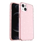 Terminatateur anti - ch�mage cas de protection en poudre de paillettes pour iphone 13 (rose)