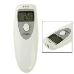 Testeur d alcoolémie avec affichage lcd et alerte sonore (blanc) Testeur d alcoolémie avec affichage lcd et alerte sonore (blanc)