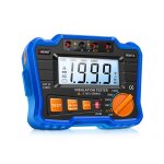 Testeur de rsistance d'isolement de haute prcision numrique aneng mh10 (bleu)