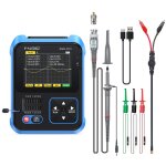 Testeur de transistor lcr d'oscilloscope numrique portable fnirsi 3 en 1, spcification : mise  niveau ...