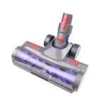 T�te de brosse � double rouleau � entra�nement direct avec �clairage led pour aspirateur dyson v7 v8 ...