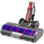 T�te de moteur d'aspirateur dyson v7 v8 v10 v11, brosse � rouleau � poils souples avec lumi�re