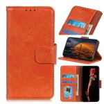 Texture nappa Étui en cuir horizontal horizontal avec porte - carte et portefeuille pour iphone 13 (orange) ... Texture nappa Étui en cuir horizontal horizontal avec porte - carte et portefeuille pour iphone 13 (orange) ...