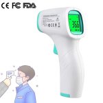 Thermomtre numrique lcd sans contact thermomtre infrarouge portatif pour le corps du front pour bb ...