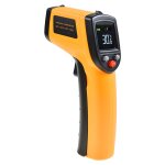 Thermomtre infrarouge  point laser numrique portable gm333, plage de temprature: - 50 - 400 degrs ...