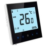 Thermostat d ambiance programmable d affichage  cristaux liquides de systme de chauffage par le sol ...