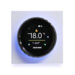 Thermostat  bouton filet pour chaudire bht - 2007 - p16 - gc, cran couleur tft 1, 6 pouce (blanc ...