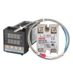 Thermostat rex - c100 + thermocouple + module � semi - conducteurs ssr - 80 da kit de contr�le de temp�rature ...
