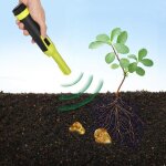 Tige de positionnement en m�tal d'affichage � cristaux liquides de d�tecteur de m�taux �tanche portable ...