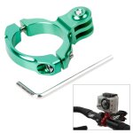 Tmc bike aluminium handle bar montage standard pour gopro hero 4 / 3 + / 3 / 2 / 1, diam�tre interne: ...